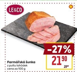 Šunka farmářská LE&amp