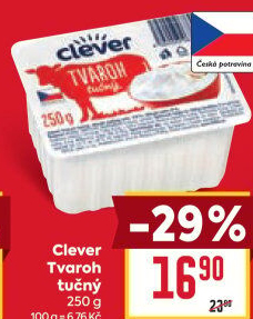 Tvaroh tučný Clever