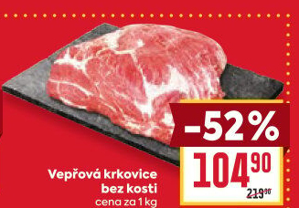 Vepřová krkovice bez kosti