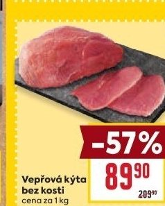 Vepřová kýta bez kosti