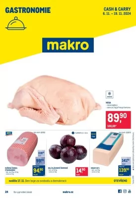 akční leták Makro 6.11.2024-19.11.2024