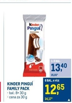 Dezert Pinguí Kinder