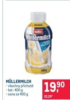 Nápoj mléčný Müllermilch Müller