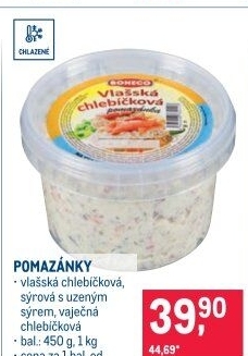Pomazánky Boneco