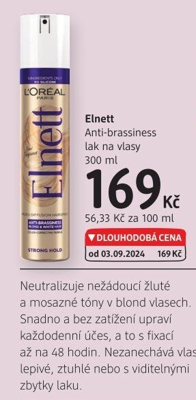 Lak na vlasy Elnett L'