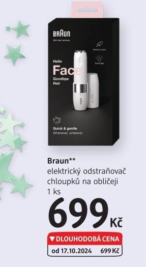 Odstraňovač chloupků Braun