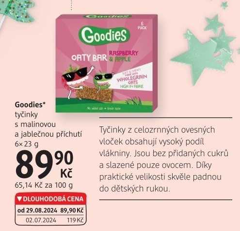 Ovesná tyčinka Goodies
