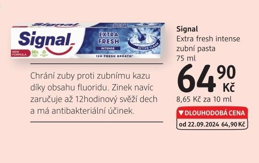 Pasta na zuby Extra Fresh Intense Signal
