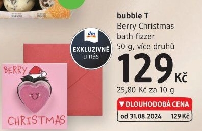 Šumivá bomba do koupele Bubble'