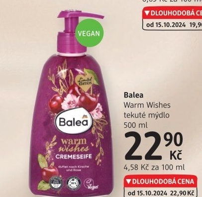 Tekuté mýdlo Balea