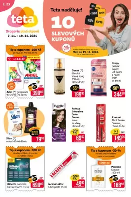 akční leták Teta drogerie 7.11.2024-19.11.2024