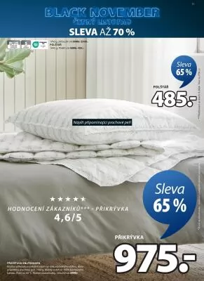 akční leták Jysk 6.11.2024-24.11.2024