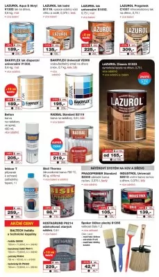 akční leták Barvy a laky drogerie 9.11.2024-29.11.2024