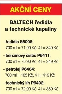 Baltech ředidla