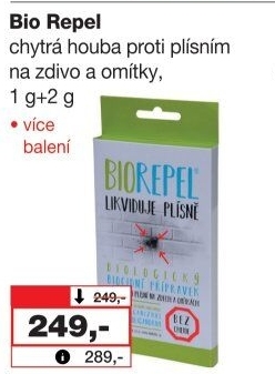 Chytrá houba proti plísním BioRepel