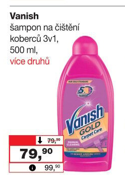 Čistič koberců Vanish