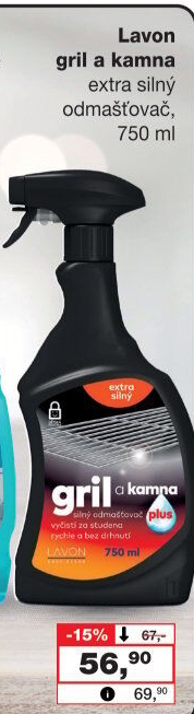 Čistič na gril a kamna Lavon
