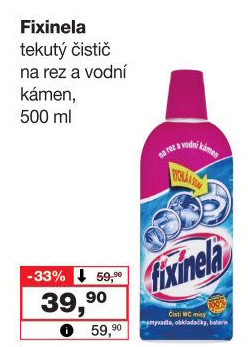 Čistič na rez a vodní kámen Fixinela
