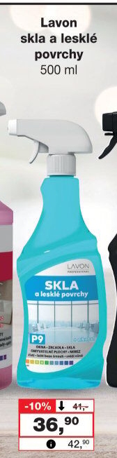 Čistič skel a lesklých povrchů Lavon