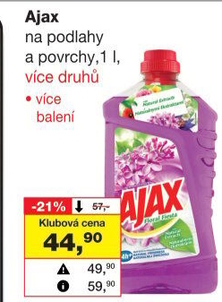 Čistič univerzální Ajax