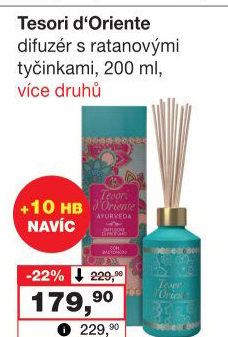 Difuzér Tesori d'