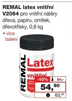 Latex vnitřní Remal