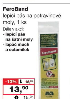 Lepící pás na potravinové moly FeroBand Papírna Moudrý