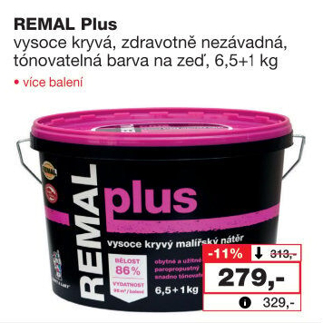 Malířský nátěr Plus Remal