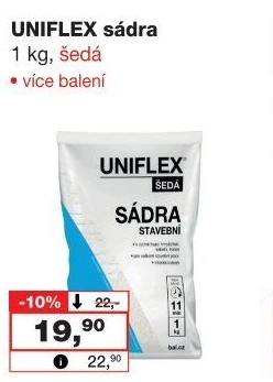 Sádra Uniflex