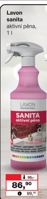Sanita aktivní pěna Lavon