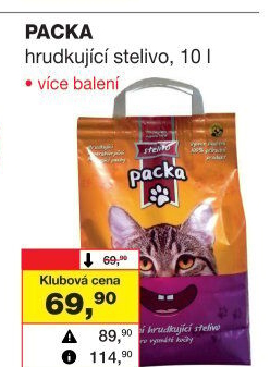 Stelivo pro kočky Packa Balanim