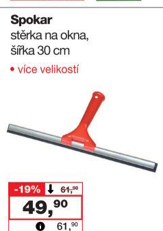 Stěrka na okno Spokar