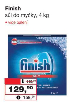 Sůl do myčky Finish