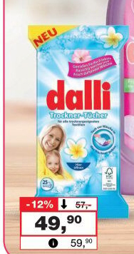 Ubrousky do sušičky Dalli