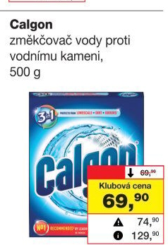Změkčovač vody Calgon
