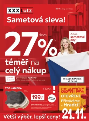 akční leták XXXLutz 11.11.2024-24.11.2024