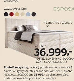POSTEL BOXSPRING