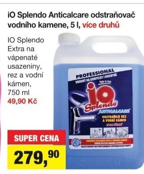 Čistič Extra IO Splendo