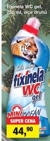 Čistič WC gelový Fixinela