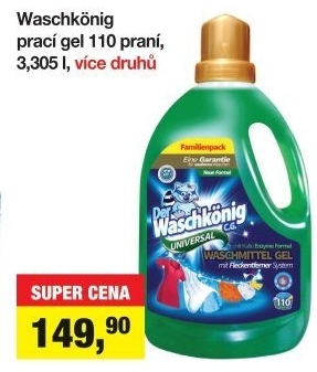 Prací gel Waschkönig