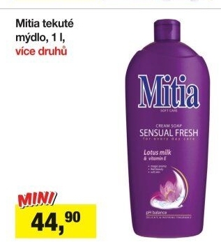 Tekuté mýdlo Mitia