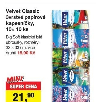 Ubrousky papírové Big Soft