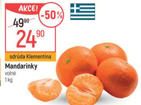 Mandarinky Klementinky
