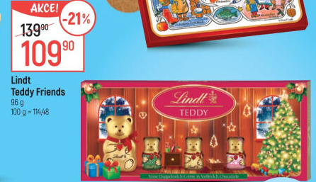 Čokoládové figurky Friends Lindt