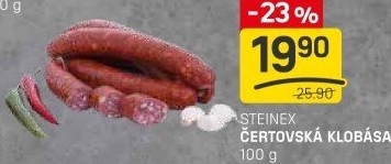 Čertovská klobása Steinex