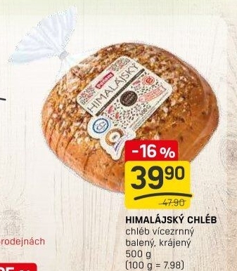 Chléb himálajský Penam