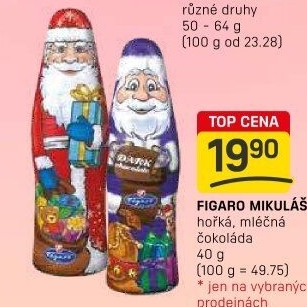 Čokoládový Mikuláš Figaro