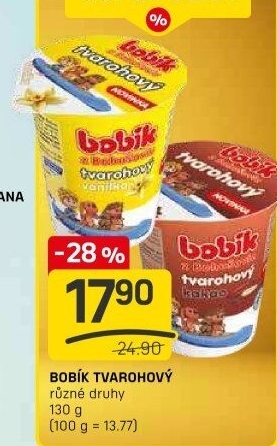 Dezert tvarohový Bobík