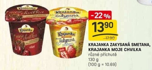 Dezert zakysaný Krajanka