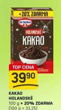 Kakao holandské Dr. Oetker